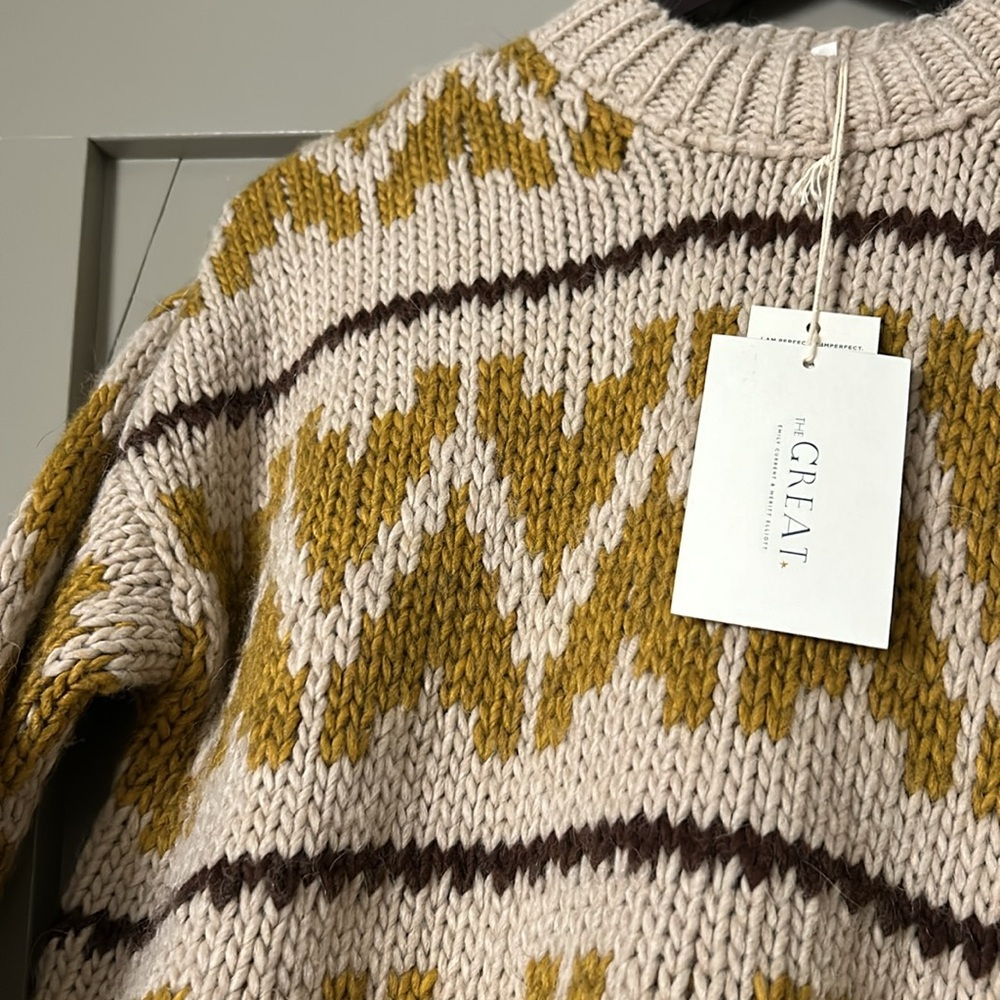 The GREAT. The Folk Pullover - Picture 2 of 4